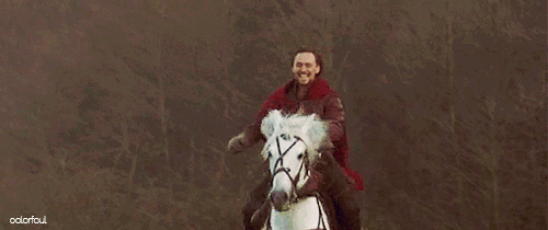 Apropos of nothing, for this post I give you Loki on a Horse.
