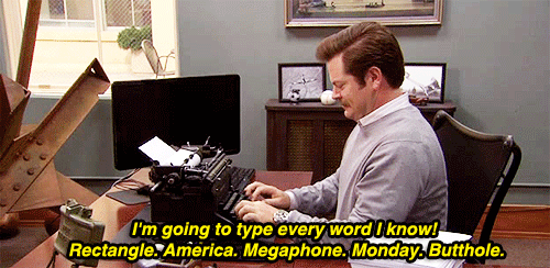 Parks and Rec Typing