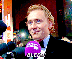 Tom Hiddleston Bleh