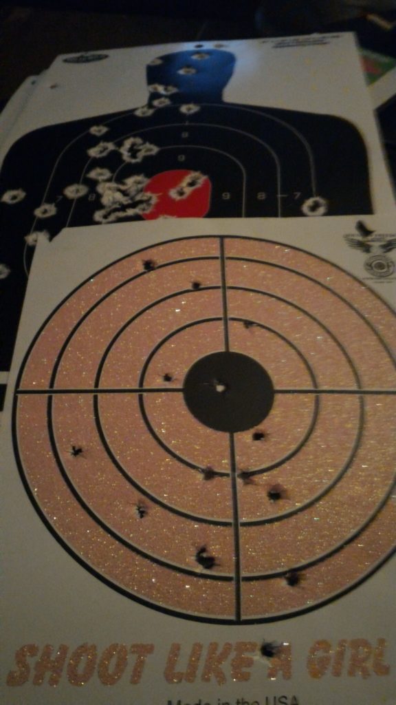 Is the Shoot Like A Girl target mine? Yes it is.